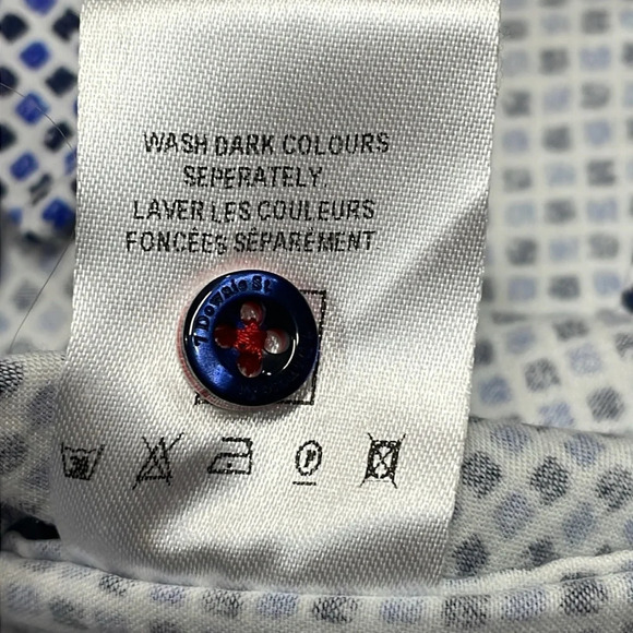 7 Downie St. Long Sleeve Contemporary Fit Button Up Sport Dress Shirts M (4) - Picture 13 of 15